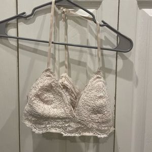 Aerie white lace bralette